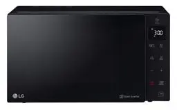 Produktbild: LG MH6535GIS Mikrowelle mit Smart Inverter Technologie & Quarz Grill, 25 Liter Kapazität, 1000 W, Automatikprogramme, einstellbare Leistungsstufen für optimales Garen und EasyClean-Funktion, Schwarz