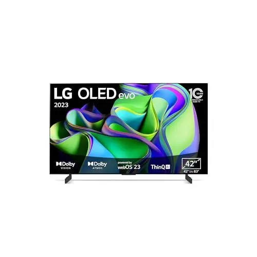 Produktbild: LG OLED42C31LA TV 106 cm (42 Zoll) OLED evo Fernseher (Smart TV, Filmmaker Mode, 120 Hz) (Modelljahr 2023)