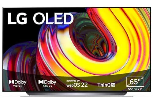 Produktbild: LG OLED65CS6LA TV 164 cm (65 Zoll) OLED Fernseher (Dolby Atmos, Filmmaker Mode, 120 Hz) (Modelljahr 2022)