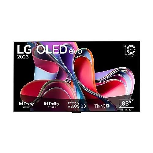Produktbild: LG OLED83G39LA TV 210 cm (83 Zoll) OLED evo Fernseher (Gallery Design, Brightness Booster Max, 120 Hz) (Modelljahr 2023)