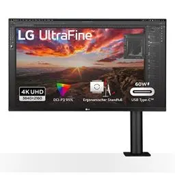 Produktbild: LG UltraFine Ergo 4K IPS Monitor 32UN880-B.BEU 80,01cm - 31,5 Zoll, UHD, 3840x2160, ergonomischer Standfuß, HDR10, Gaming Features, AMD Radeon FreeSync, Schwarz