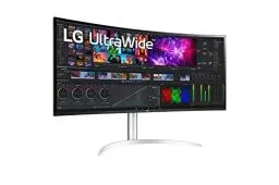 Produktbild: LG UltraWide Curved Monitor 40WP95X-W 39,7 Zoll (101 cm), WUHD-5K2K-Auflösung mit 5120 x 2160 px, 21:9, TFT-LCD, HDR10, Thunderbolt 4 - Weiß