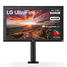 Produktbild: LG Ultrafine Ergo Monitor 27UN880-B 68,4 cm - 27 Zoll, 4K UHD, IPS-Panel, ergonomischer Standfuß, Schwarz