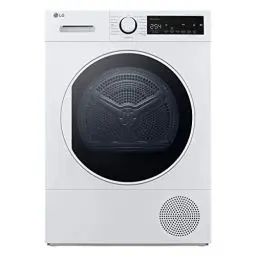 Produktbild: LG V5R08DM, Klasse A++,Trockner 8 kg, Wärmepumpentrockner mit Hygieneprogramm, Kurzprogramm, Trockensensor, Trommelmaterial aus Edelstahl, 61 x 60 x 85 cm ꟷ Weiß
