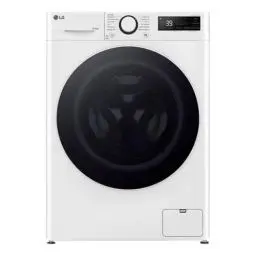 Produktbild: LG V5WD95SLIM, Klasse A - E, Frontlader-Waschtrockner 9 - 5 kg, Waschtrockner Slim 53,5 cm Tiefe, Wi-Fi, AI Direct Drive, Tiefenreinigung mit Dampf, TurboWash 360, Große Kapazität, Weiß
