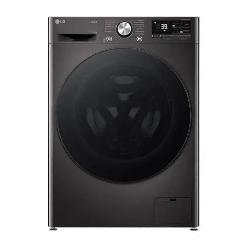 Produktbild: LG W4WR7096YB, Klasse D, Frontlader-Waschtrockner 9 - 6 kg, 62 x 60 x 85 cm, Wi-Fi, AI Direct Drive, Tiefenreinigung mit Dampf, TurboWash 360, Große Kapazität, Außentür aus gehärtetem Glas, Weiß
