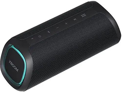 Produktbild: LG XBOOM Go DXG5, tragbarer Bluetooth-Lautsprecher (20 Watt, Google Assistant, Siri, Beleuchtung), Schwarz