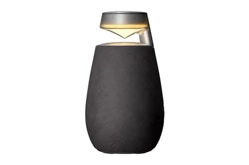Produktbild: LG XBOOM Go DXO2T, 360° Bluetooth-Lautsprecher (20 Watt, Google Assistant, Siri, Beleuchtung), Schwarz