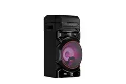 Produktbild: LG XBOOM RNC5, 2-Wege-Soundsystem mit 3 Lautsprechern (Karaoke- & DJ-Funktionen, Beleuchtung), Schwarz (Modelljahr 2023)