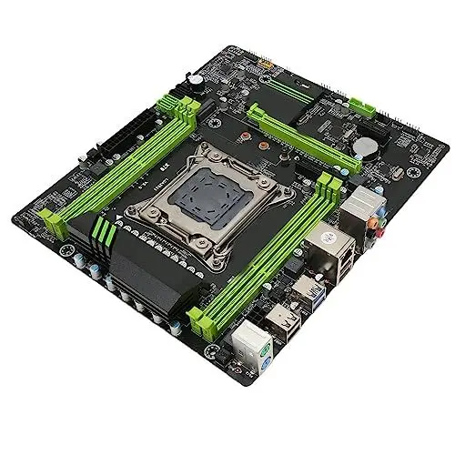 Produktbild: LGA 2011 Motherboard, X79 ATX Motherboard, PCI E 16X, 4xDDR3, SATA3.0, 3xSATA2.0, M.2 NVME, 2xUSB3.0, 4xUSB2.0, 2xUSB2.0 Pin, USB3.0 Pin, PCI E 4X, PCI E 1X