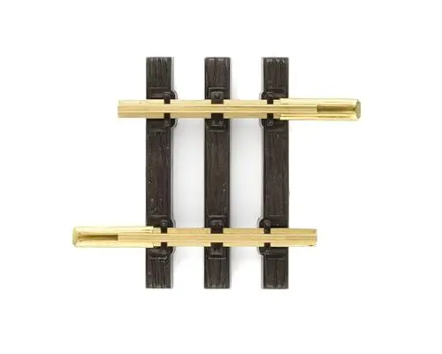 Produktbild: LGB 10070 - Gerades Gleis, Länge 75mm, Spur G, 12 Stück