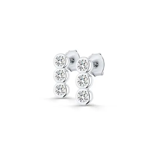Produktbild: LIAH SOLEIL® Mila's Unity Damen Ohrringe 925 - Sterling-Silber - Symbolisieren Einheit und Zusammenhalt