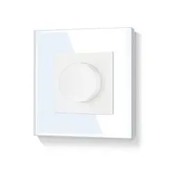 Produktbild: LIAONFOY Dimmer Schalter Drehknopf Helligkeitsregler Drehschalter Unterputz Drehdimmer für dimmbare LED-Lampen Glühlampen und Halogenlampen Weiß Benötigen Sie Keine Neutrale Erforderlich 110-220V 86mm