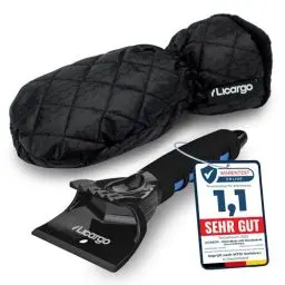 Produktbild: LICARGO Eiskratzer mit Handschuh - Warmer & wasserfester Handschuh mit starkem Eiskratzer - Eiskratzer Auto mit Handschuh, Eiskratzer Auto Handschuh, Auto Eiskratzer mit Handschuh 2023