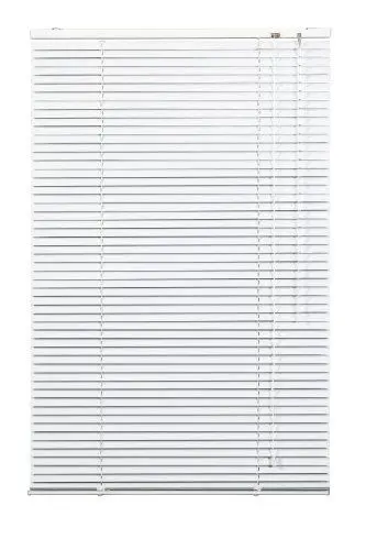 Produktbild: Lichtblick Aluminium Jalousie, Alu-Jalousie mit Klemmträgern und Wandmontageclips für Fenster und Türen Weiß,60 cm x 220 cm (B x L)