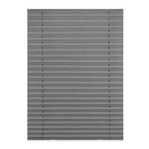 Produktbild: Lichtblick Dachfenster Plissee Haftfix, ohne Bohren, mit Saugnäpfen, für Veluxdachfenster, Fensterplissee Grau,95,3 cm x 100 cm (B x L) S06/SK06