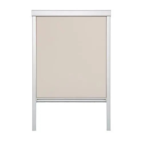 Produktbild: Lichtblick Plissee Haftfix, 70 x 130 cm (B x L) in Weiß, ohne Bohren, moderner Sicht-, Blend- und Sonnenschutz in Crush-Optik, lichtdurchlässig & blickdicht
