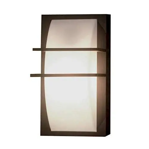 Produktbild: Licht-Erlebnisse Elegante Außenleuchte Wand in Graphit Weiß IP65 wetterfest blendarm E27 Wandlampe außen Haus Hof Balkon