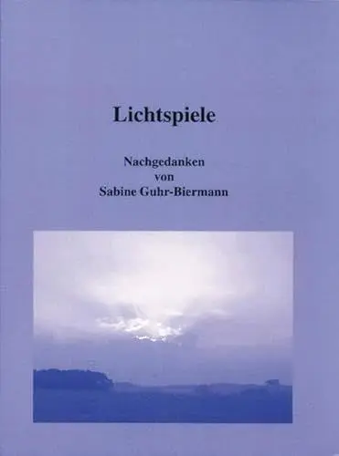 Produktbild: Lichtspiele: Nachgedanken