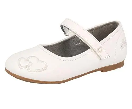 Produktbild: Lico Alicia V Mädchen Geschlossene Ballerinas, Weiß, 34 EU