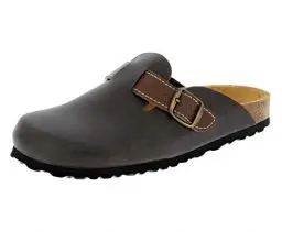 Produktbild: Lico Herren Bioline Clog Style Pantoletten, Braun, 45 EU