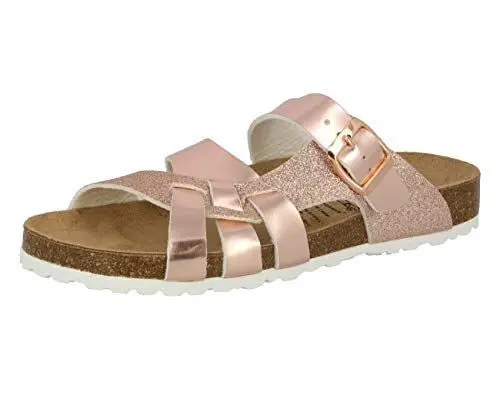 Produktbild: Lico Bioline Latino Damen Pantoletten, Rose, 38 EU