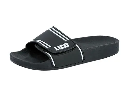 Produktbild: Lico Herren Coast V Badeschuhe, Schwarz Weiß, 50 EU