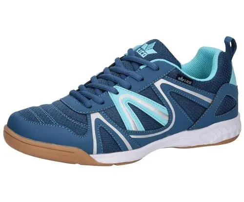 Produktbild: Lico Damen Fit Indoor Hallenturnschuhe, Petrol/Türkis, 39 EU