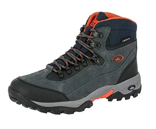 Produktbild: Lico Herren Milan Trekking- & Wanderstiefel, Anthrazit Orange, 48 EU