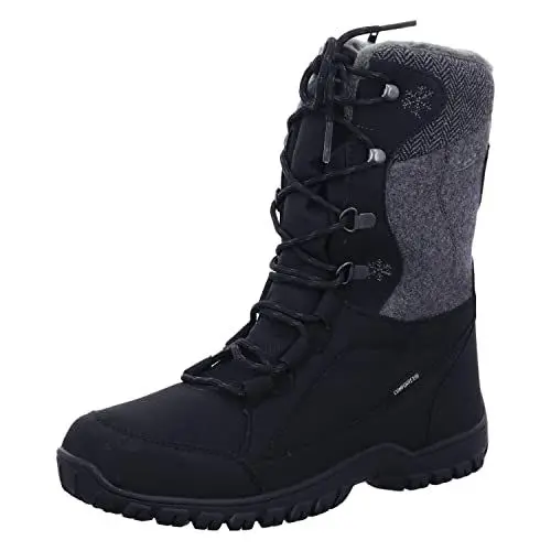 Produktbild: Lico MAIKE Damen Schneestiefel, Schwarz/ Grau, 39 EU