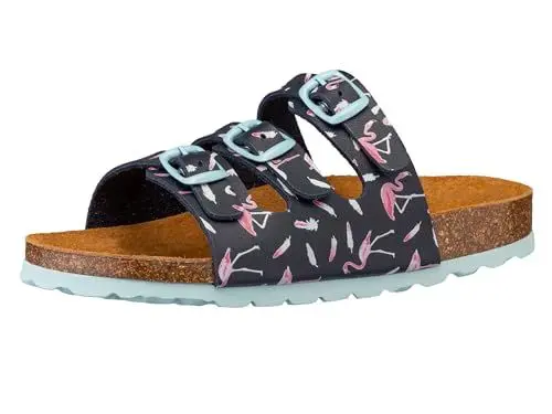 Produktbild: Lico Mädchen Bioline Flaminco Pantoletten, Marine Pink, 36 EU