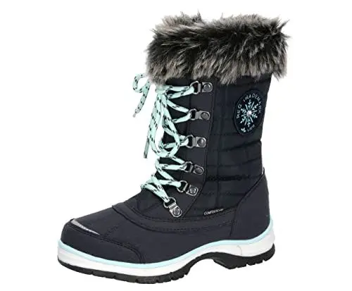 Produktbild: Lico Mädchen Lillesand Schneestiefel, Marine Türkis, 35 EU