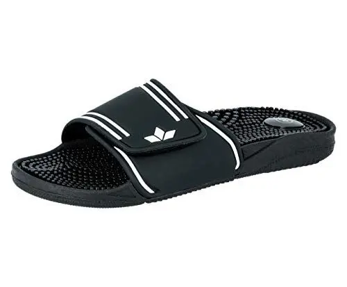 Produktbild: Lico Pool 430018, Herren Sandalen/Bade-Sandalen, - schwarz/weiß Gr. 39