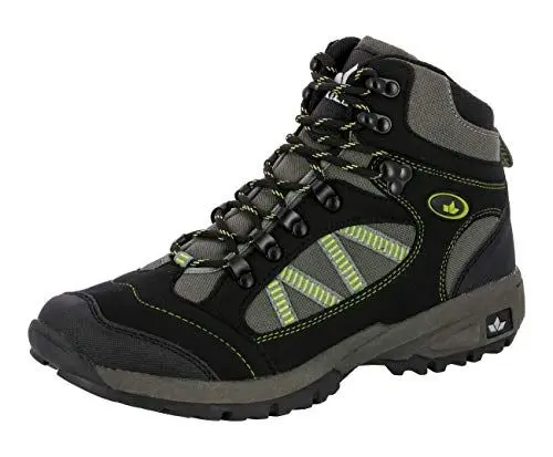 Produktbild: Lico Rancher High 220073 Herren Trekking- & Wanderschuhe, schwarz/grau/grün, EU 44