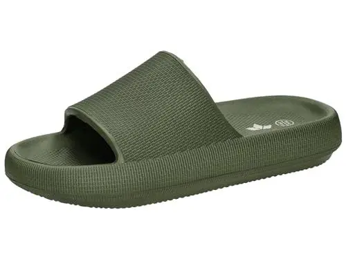 Produktbild: Lico Unisex Hawaii Badesandalen, Oliv, 38 EU