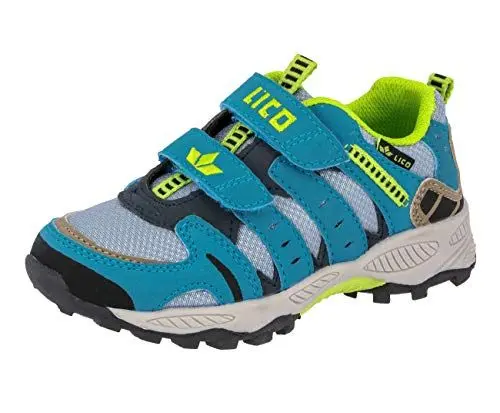 Produktbild: Lico Unisex Kinder Fremont V Trekking- & Wanderhalbschuhe, Grau Blau Lemon, 29 EU