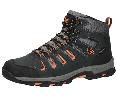 Produktbild: Lico Unisex Manaslu High Trekkingsstiefel, Anthrazit/Schwarz/Orange, 45 EU