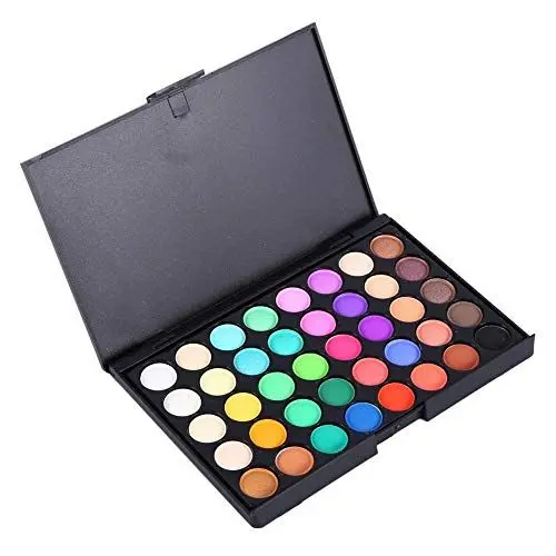 Produktbild: Lidschatten Palette Bunt 40 Farben Augenpalette, Professionelle Lidschatten, Matte Eyeshadow Cream Matte Lidschatten Creme Lidschatten Puder Lidschatten Kosmetische Matte Lidschatt
