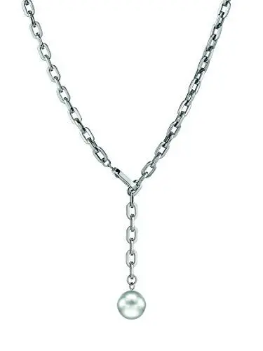 Produktbild: LIEBESKIND BERLIN Damen-Perlenketten Edelstahl LJ-0266-N-90