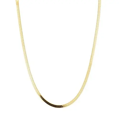 Produktbild: Liebeskind Dünner Choker Sleek chain Edelstahl IP Gold