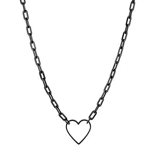 Produktbild: LIEBESKIND BERLIN TIME & JEWEL Damen-Collier Edelstahl (schwarz)