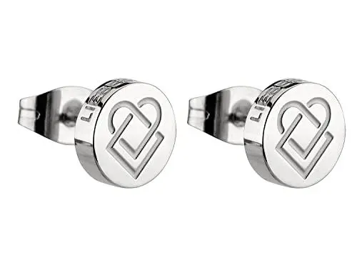Produktbild: LIEBESKIND BERLIN TIME & JEWEL Damen-Ohrstecker Edelstahl glänzend