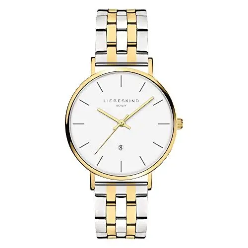 Produktbild: Liebeskind Berlin Damen Analog Quarz Uhr mit Edelstahl Armband LT-0215-MQ
