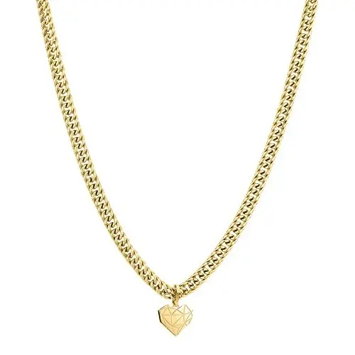 Produktbild: Liebeskind Berlin Halskette LJ-0851-N-45 Edelstahl IP gold