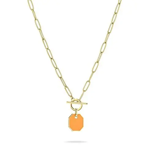 Produktbild: Liebeskind Berlin Halskette LJ-1301-N-45 IP Gold-Orange