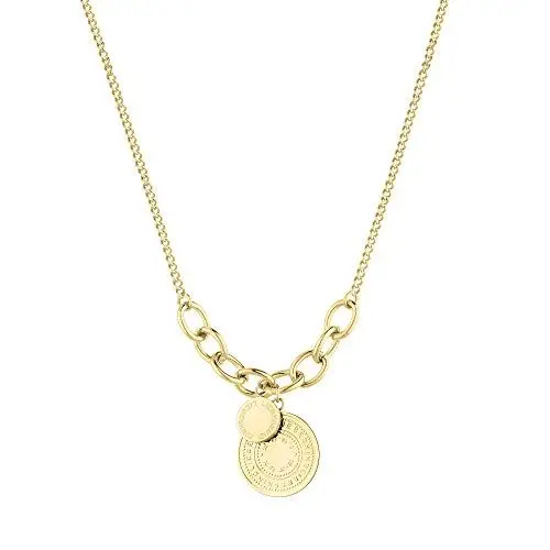 Produktbild: Liebeskind Berlin Münz-Halskette LJ-0688-N-45 IP Gold