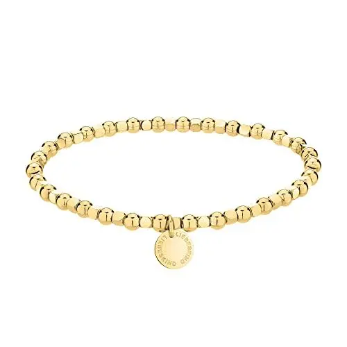 Produktbild: Liebeskind Berlin time & jewel Armband aus Edelstahl in Gold LJ-0596-B-17