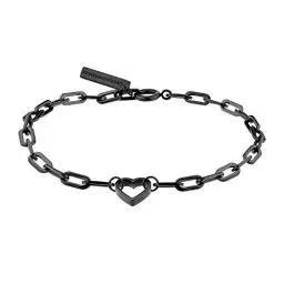 Produktbild: Liebeskind Berlin Damen-Handketten Edelstahl (schwarz) LJ-0343-B-V, 20