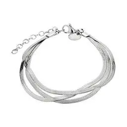 Produktbild: Liebeskind BERLIN TIME & JEWEL Armband aus Edelstahl (Silber), 20 cm