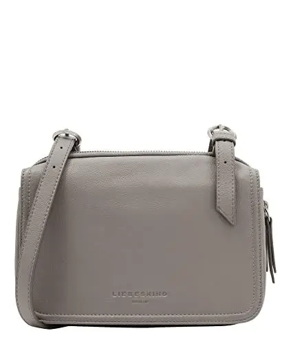 Produktbild: Liebeskind Berlin Damen-Umhängetasche „Mareike S“ I Crossbody Bag Damen aus Leder mit verstellbaren Schulterriemen I Damen-Schultertasche, großzügige Fächer mit Reißverschluss I Shoulder Bag schwarz